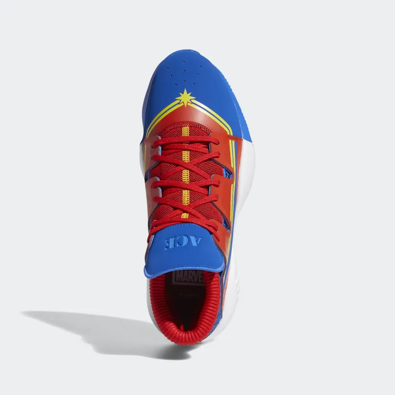 adidas Pro Vision Marvel Captain Marvel Blue/Red Solid/Bright Yellow (EF2260)