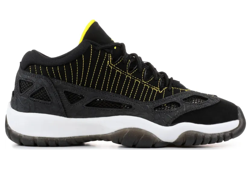Jordan 11 Retro Low IE Black Zest (GS) (306006-002)