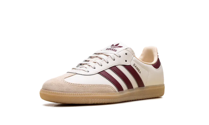 Adidas Samba OG GS “Wonder White Shadow Red” (JQ8554)