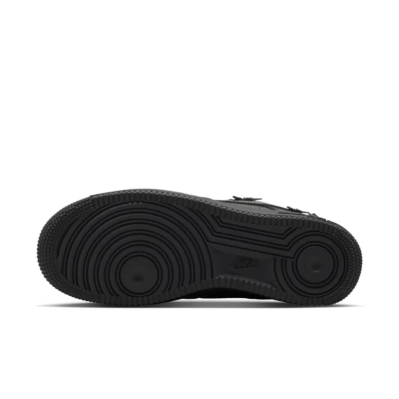 Nike Air Force 1 Low ’07 Womens “Florette Black / Off-Noir” (IR8637-001)