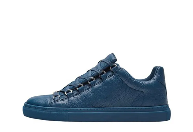 Balenciaga Arena Low Top Blue Oil Brand New (483494WAY404435)