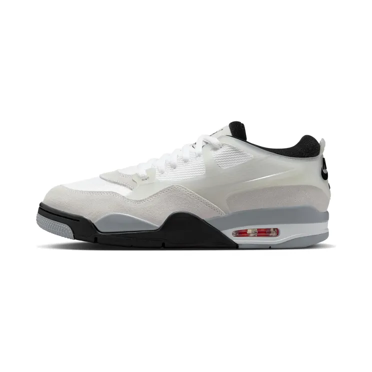 Air Jordan 4 RM “White / Infrared 23 / Light Smoke Grey / Black” (FQ7939-108)