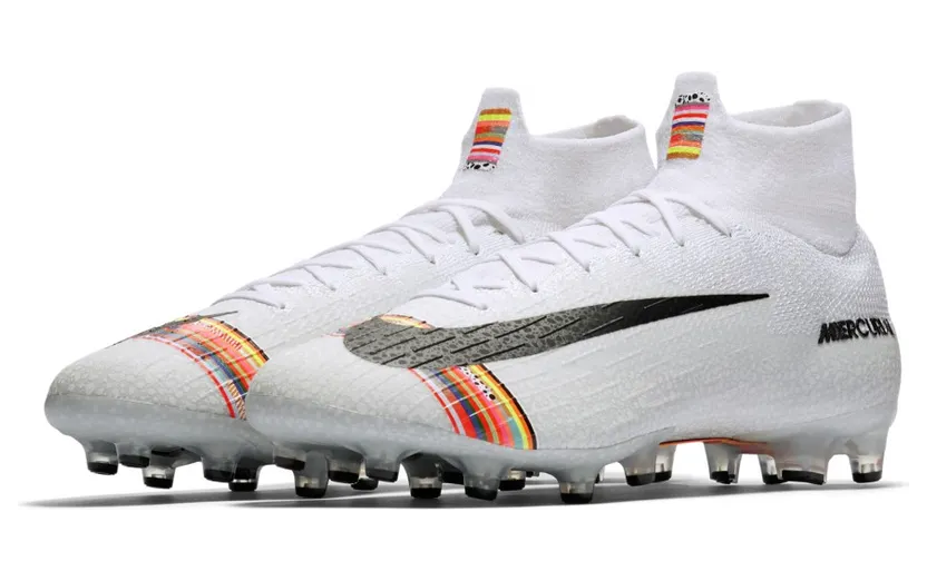 Nike Mercurial Superfly 6 Elite AG Pro White Black