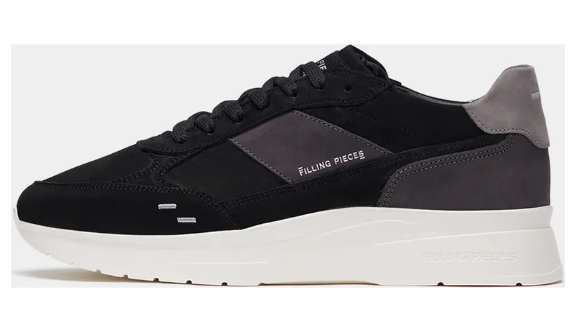 FILLING PIECES Jet Runner Nubuck Black (58122841861)