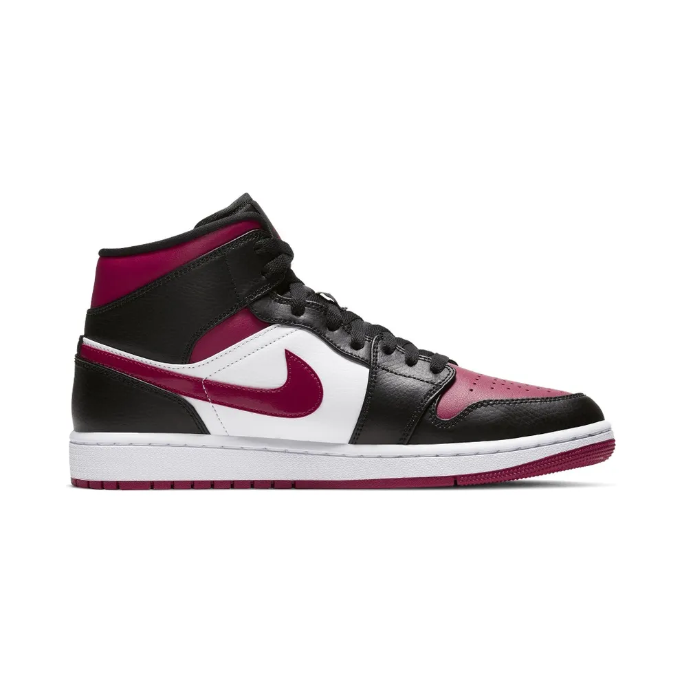 Air Jordan Nike AJ I 1 Mid ‘Bred Toe’ (2019) (554724-066)