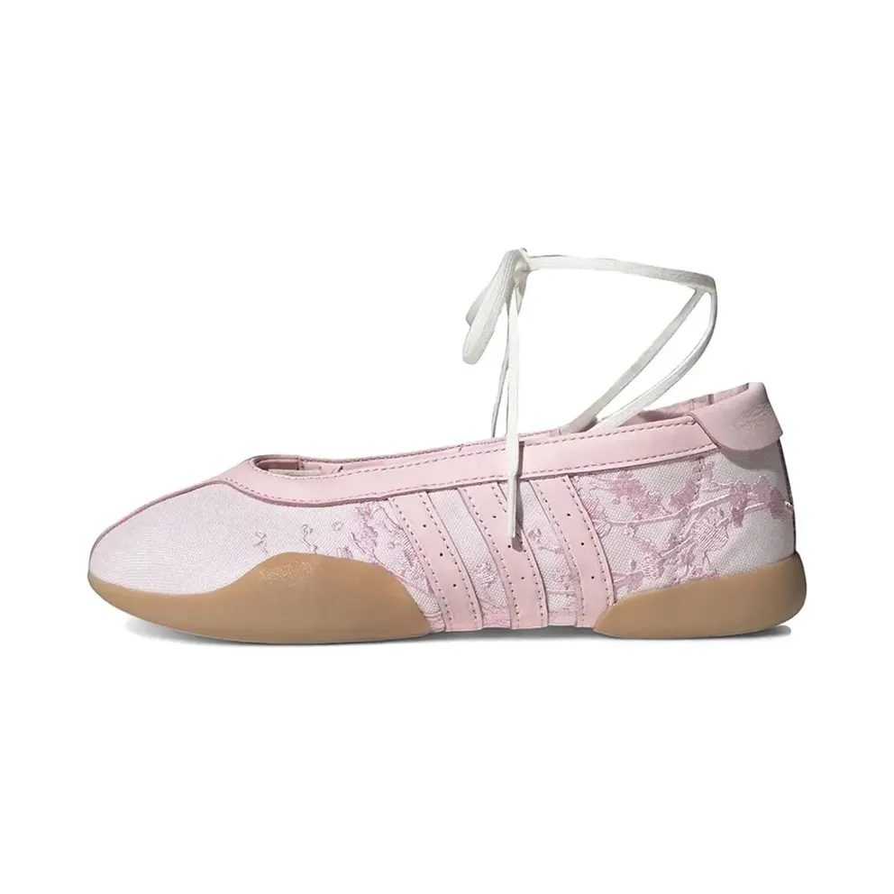 adidas Taekwondo Mei Ballet Pink Floral Embroidery (JQ9676)