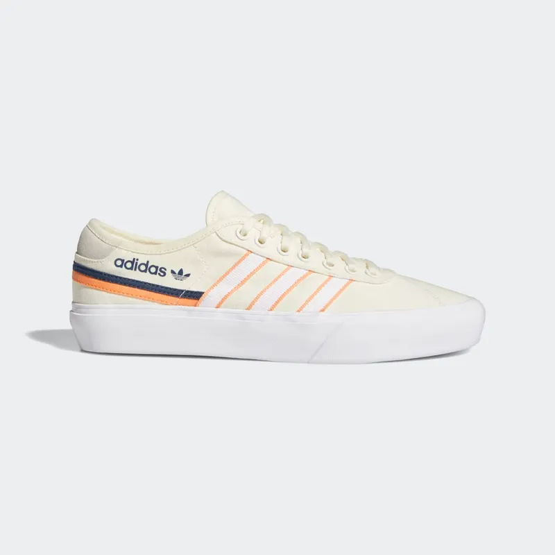 adidas Delpala Cream White / Crew Navy / Screaming Orange (FY7497)