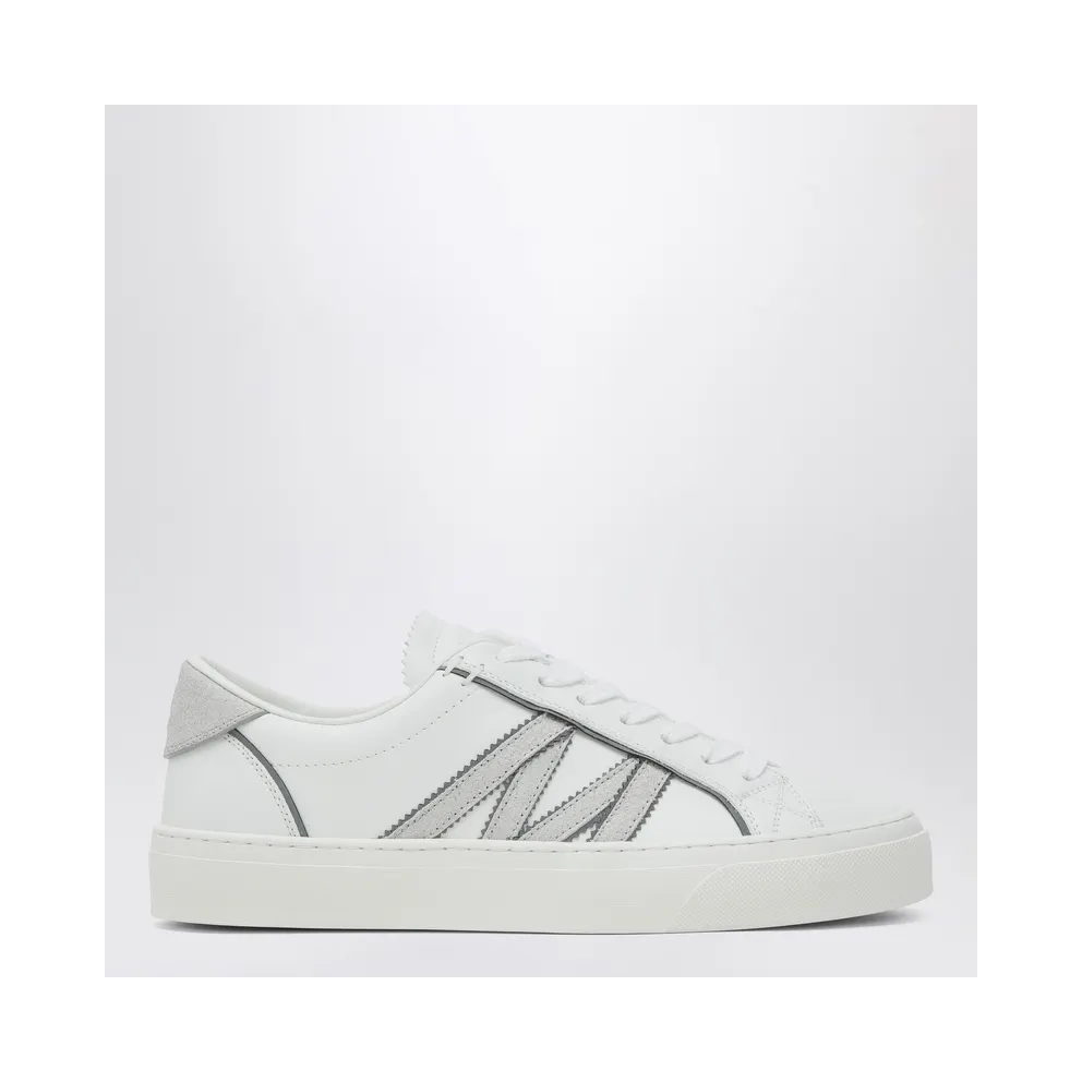 Moncler – Leren with contrasterende hielinzet – Women – Shoes – White (4M00070M7232)