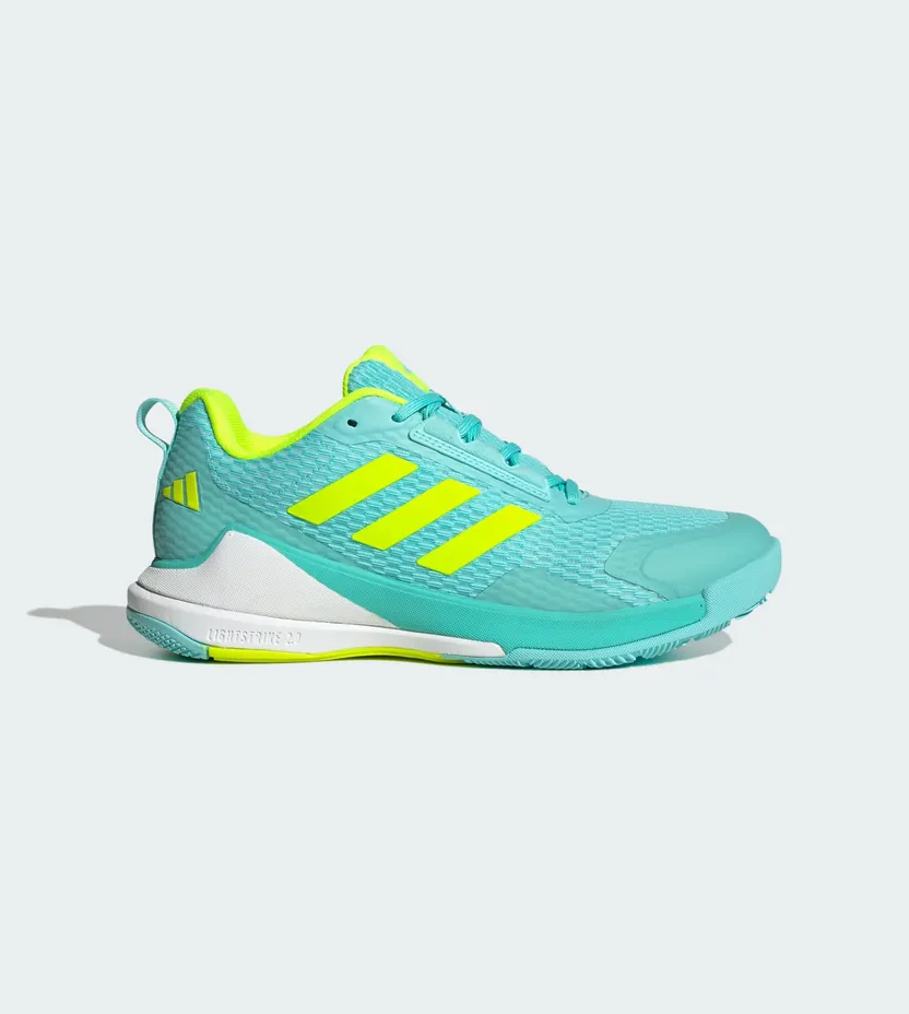 adidas Novaflight 2 Indoor Flash Aqua Lucid Lemon (JR9569)