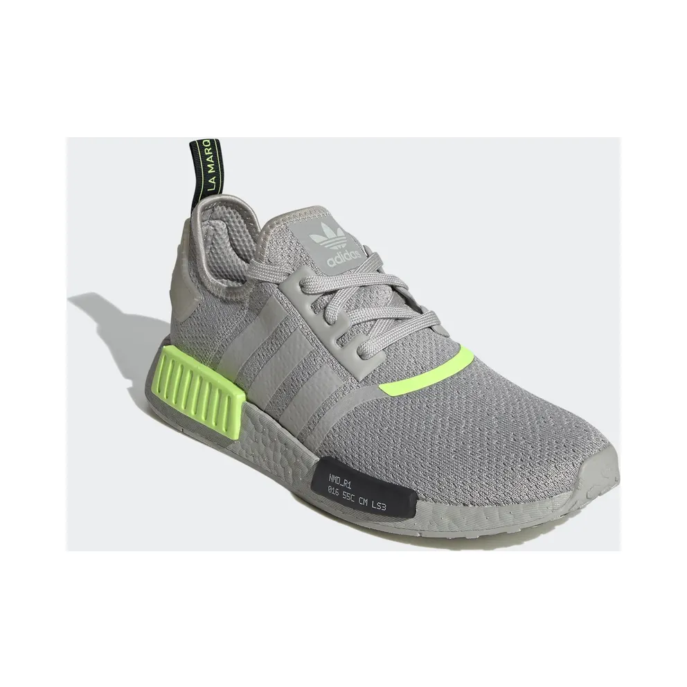 adidas NMD R1 Serial Pack Metal Grey Metal Grey/Core Black/Signal Green (EH0044)