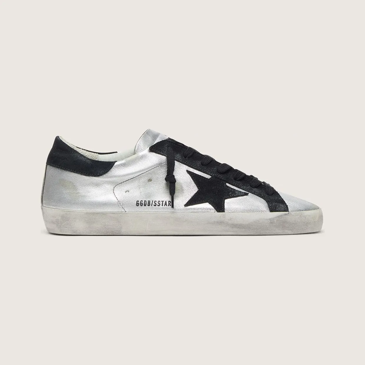 Golden Goose Super-Star In Silver Leather (GMF00101.F000312.60246)