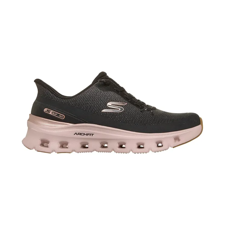 Skechers Slip-ins: Arch Fit Glide-Step Pro “Golden Pace Slip-On Black / Roos Gold” (150732BKRG)