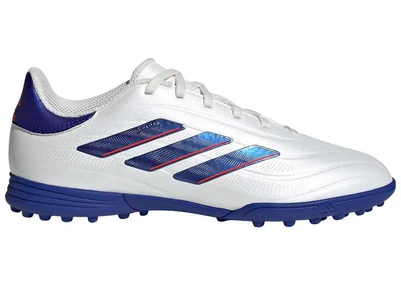 adidas Copa Pure 2 League Turf Cloud White Lucid Blue Solar Red (IG8692)