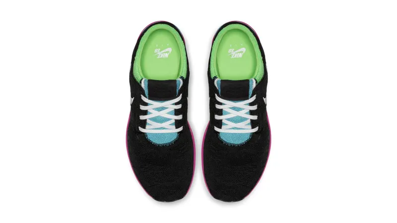 Nike SB Air Max Janoski 2 Black Cabana Black Cabana Electro Green White (AQ7477-006)