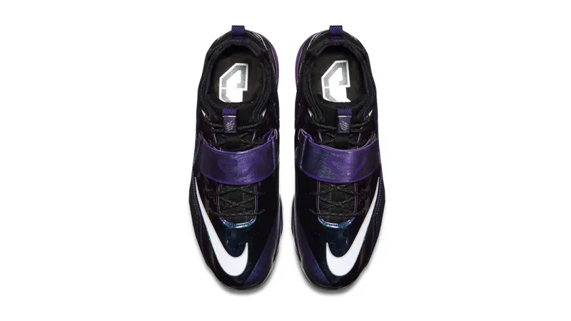 Nike Zoom CJ Trainer 2 Galaxy Black/Metallic Silver-Court Purple (643258-005)