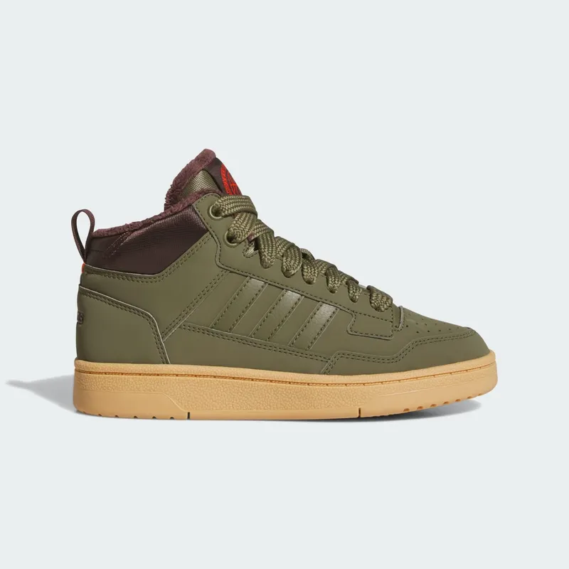 Adidas Rapid Court Mid Winterized Olive Strata / Shadow Brown / Gum (JR2813)