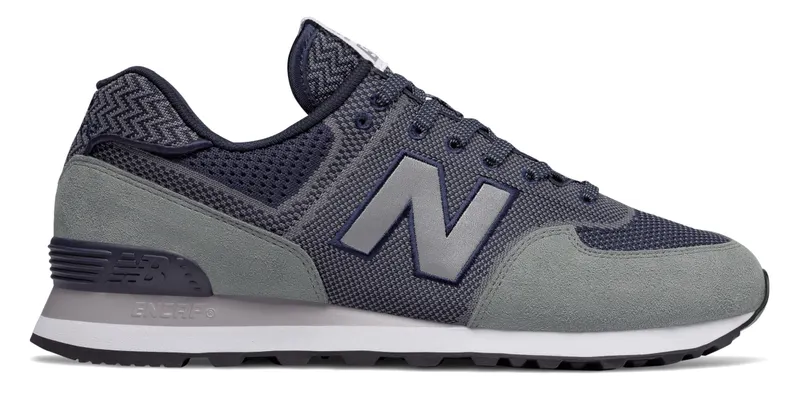 New Balance 574 Engineered Mesh Gunmetal Gunmetal (ML574EMN)
