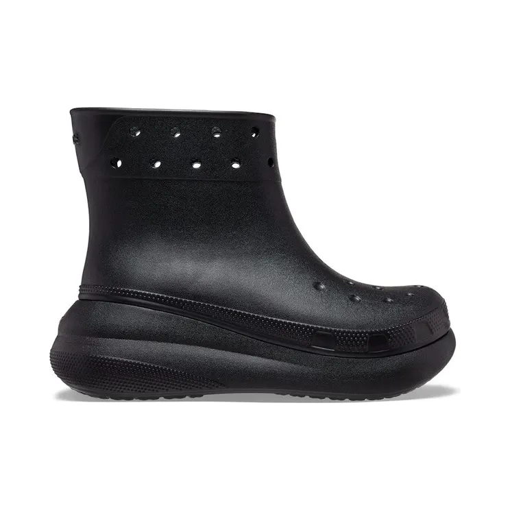 Crocs Classic Crush Rain Boot Black (207946-001)
