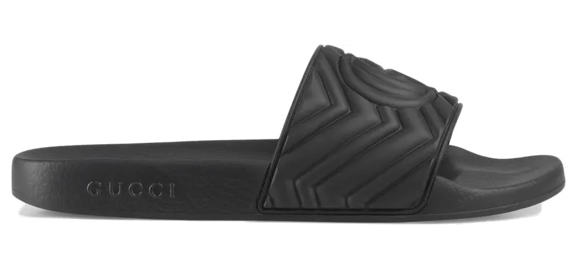 Gucci Matelasse Slide Black