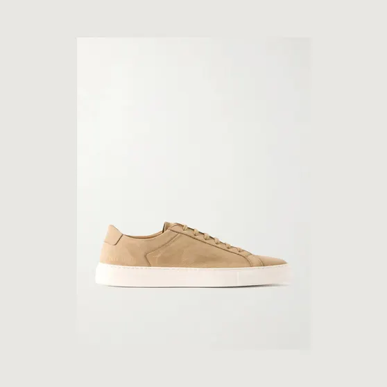 Common Projects Achilles Nubuck Sneakers Tan (2613)