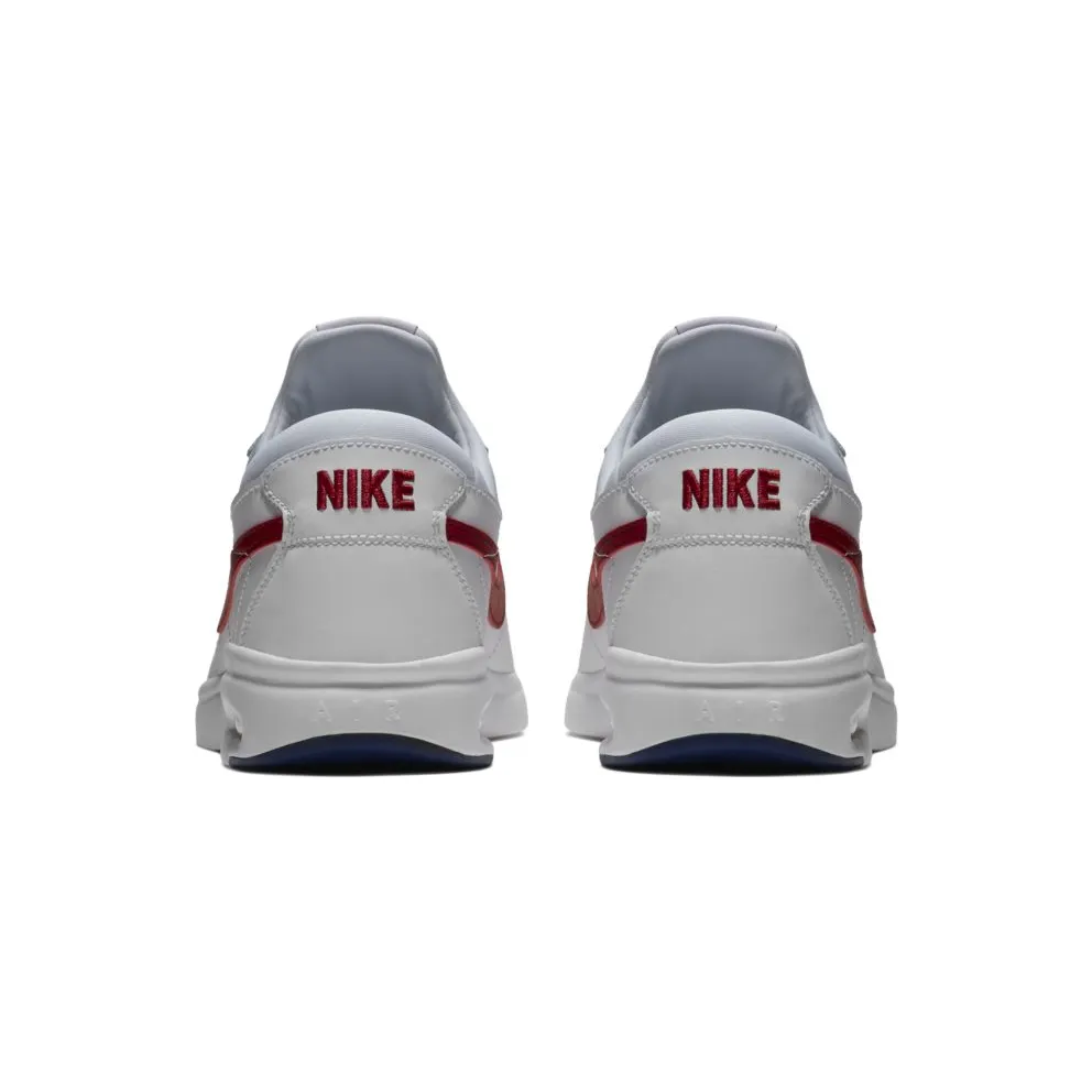 Nike SB Air Max Bruin Vapor White Red White/Classic Blue-Gym Red (882097-100)