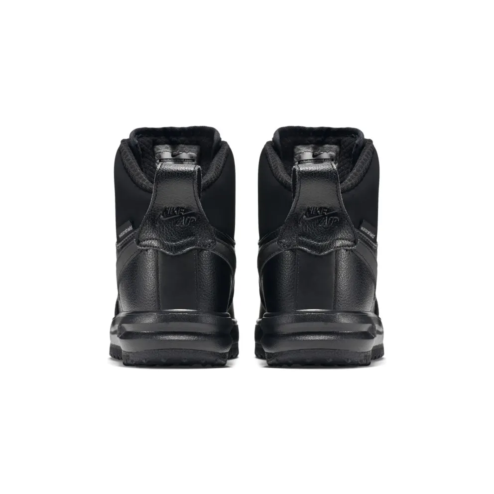 Nike Lunar Force 1 Sneakerboot Black (GS) Black/Metallic Silver (706803-002)