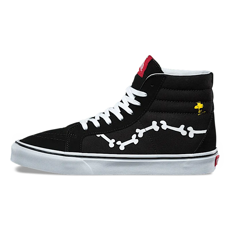 Vans Sk8-Hi Re-Issue Peanuts Snoopy Bones (2017) Snoopy Bones/Black (VN0A2XSBOHL)