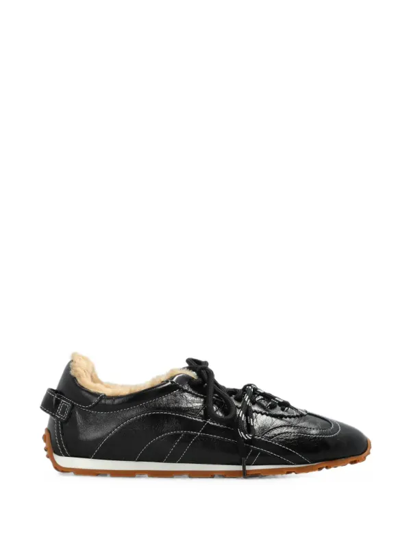 DSQUARED2 DC-642 sneakers with contrasterend stiksel – Red (SNW036125109238)