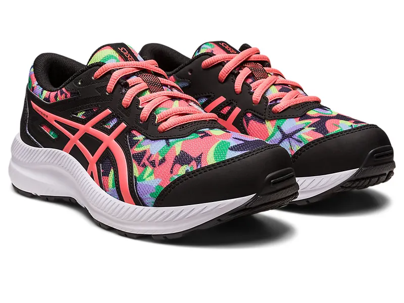 Asics CONTEND 8 GS Black/Papaya (1014A294.004)