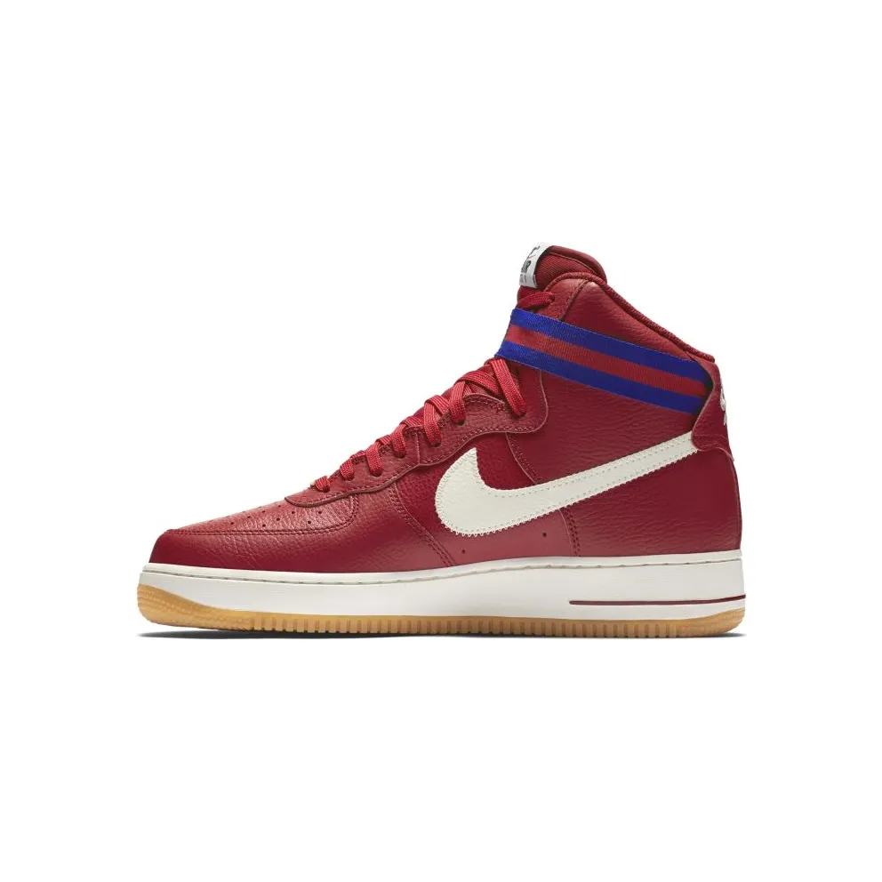 Nike Air Force 1 High ’07 Gym Red Deep Royal Blue Gum (315121-605)