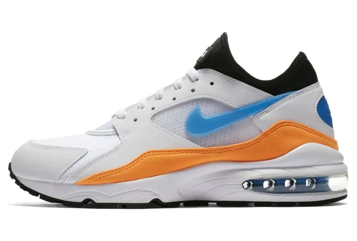 Nike Air Max 93 ‘Nebula Blue’ White/Nebula Blue-Total Orange-Black (306551-104)