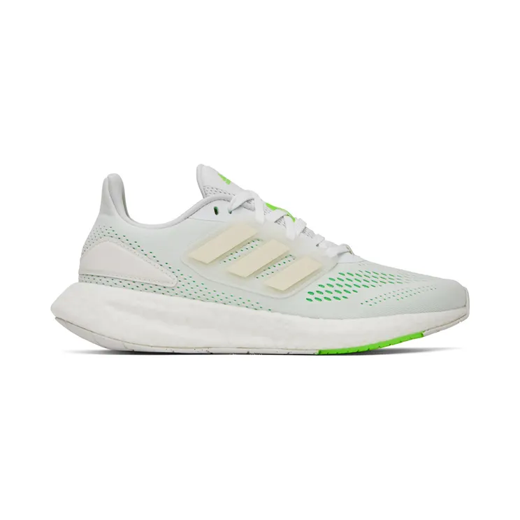 adidas Pureboost 22 Cloud White / Cloud White / Beam Green (GZ5175)