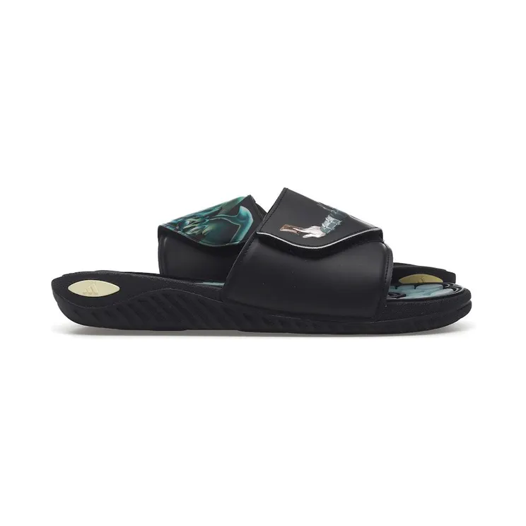 adidas Reptossage Hook-And-Loop Slides Yu-Gi-Oh! Blue Eyes White Dragon (HQ4276)