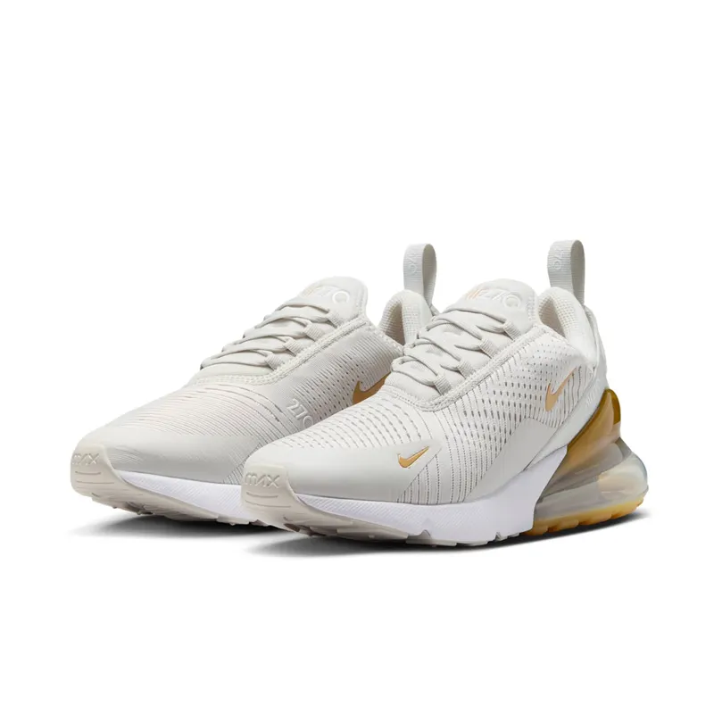 Nike Air Max 270 Light Bone/White/Metallic Gold (HJ3222-006)