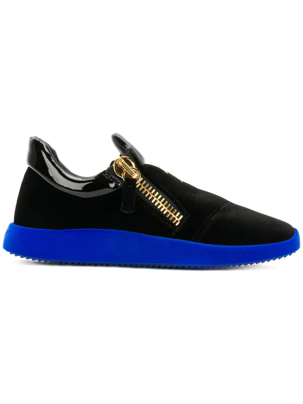 Giuseppe Zanotti Sneakers mit Oversized-Reißverschluss – Schwarz (RW70122002)