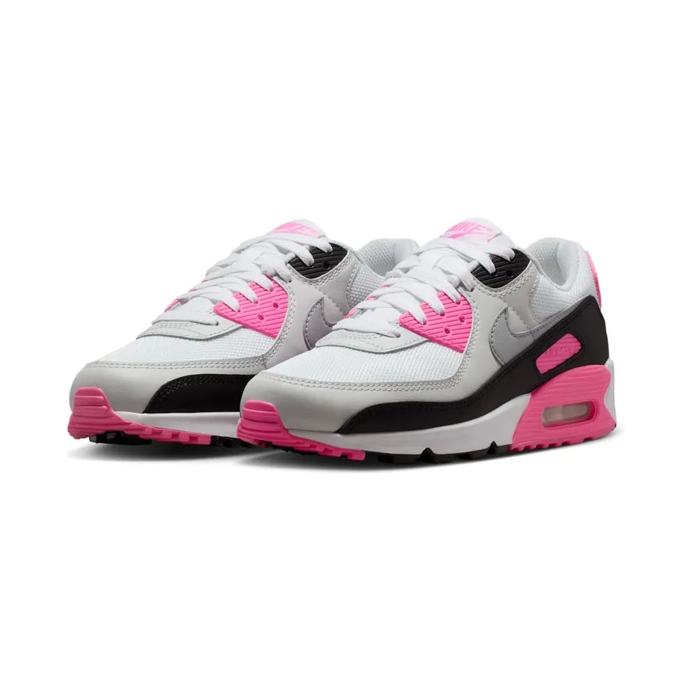 Nike Air Max 90 “White Pink Glow Wolf Grey” (IM4613-100)