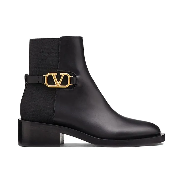 Valentino VLogo Signature Ankle Boot Black (WW2S0CT1PYH0NO)