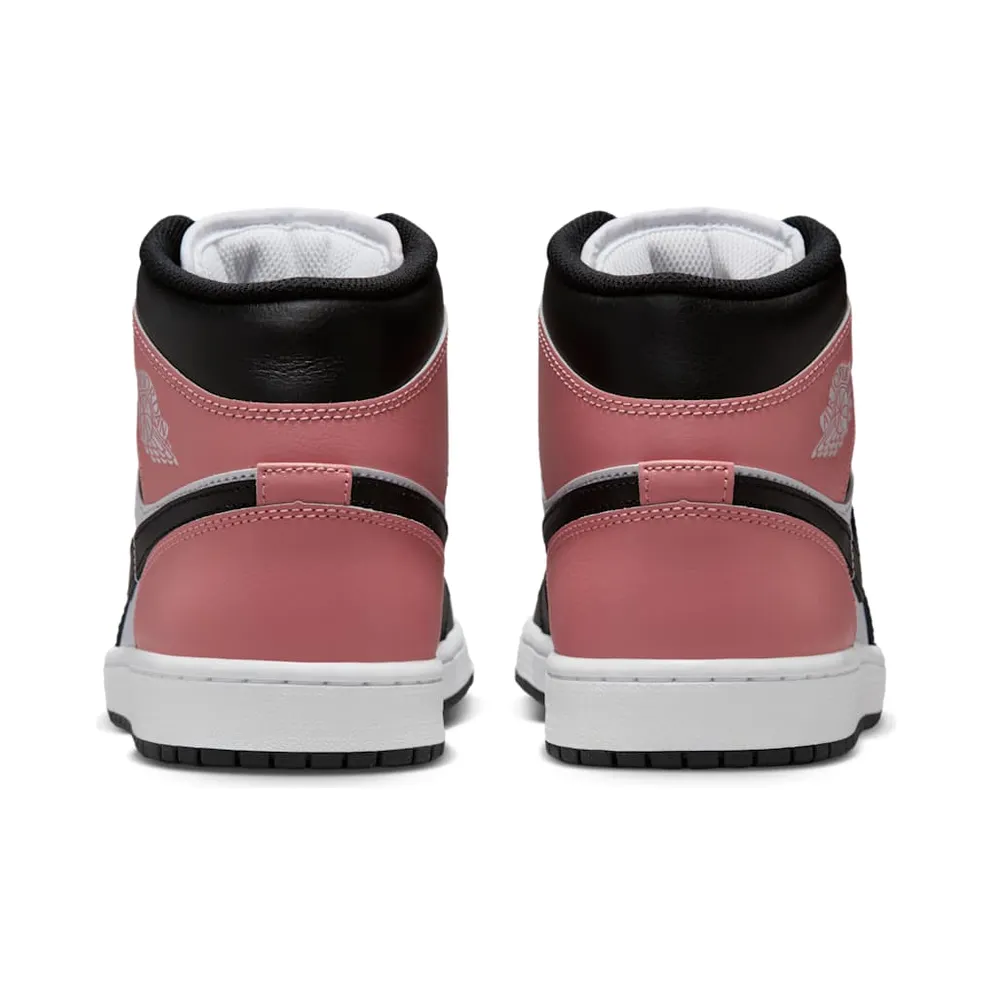 Jordan 1 Mid “White Rust Pink Black” (DQ8426-100)