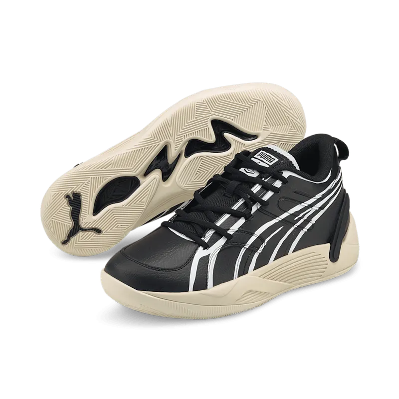 Puma x Joshua Vides TRC Blaze Court Basketball Shoes White/Black (377134-01)