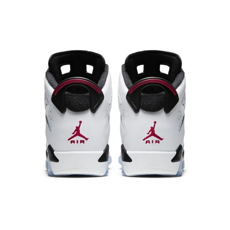 Jordan 6 Retro Carmine 2014 (GS) White/Carmine-Black (384665-160)