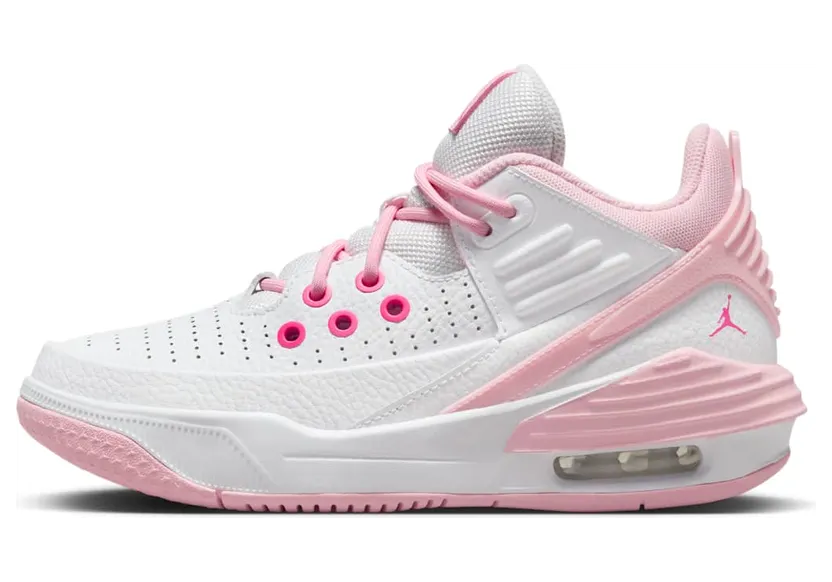 Jordan Max Aura 5 White Fierce Pink Medium Soft Pink (FD8789-116)