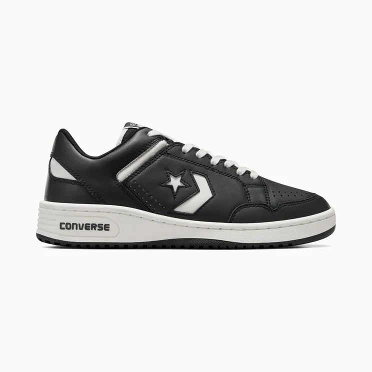 Converse Weapon Leather Black/Black/White (A12336C)