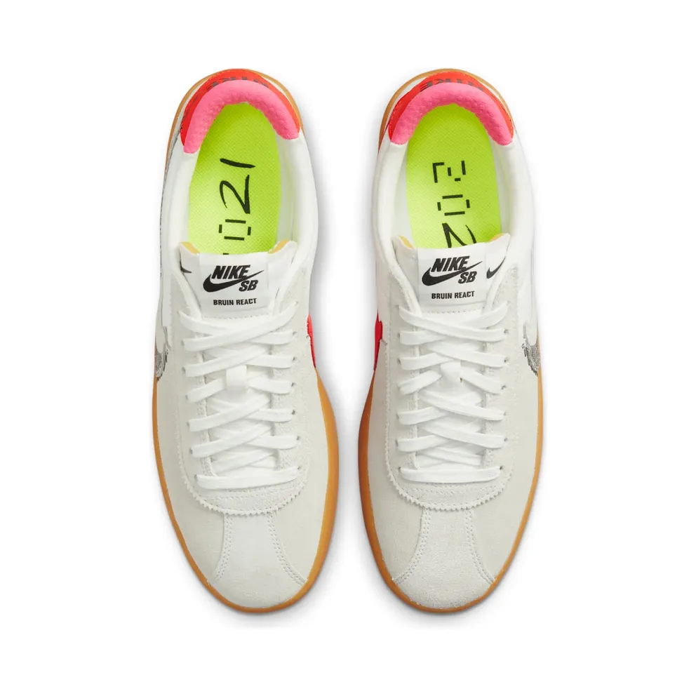 Nike SB Bruin React T Skate Shoe White (CV5980-101)