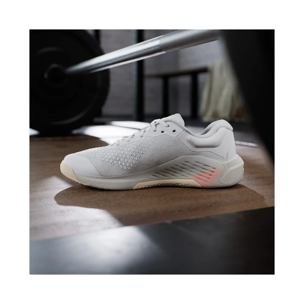 Adidas Dropset 4 Power Training Cloud White / Silver Metallic / Lucid Orange (JR4666)