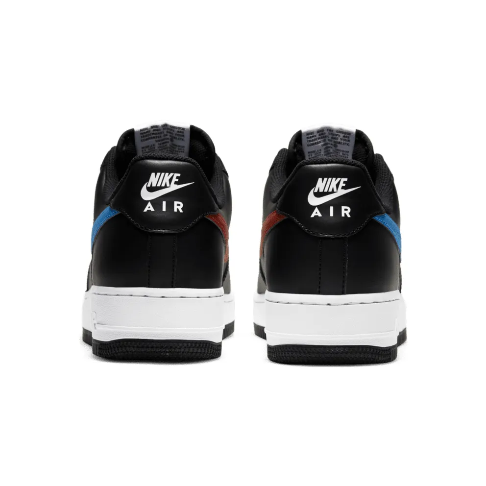 Nike Air Force 1 Low 3D (2020) Black/University Red-White-Photo Blue (CT2816-001)