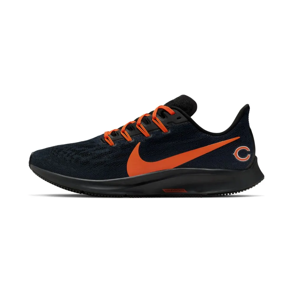 Nike Air Zoom Pegasus 36 Chicago Bears College Navy/Black-Brilliant Orange (CI1923-400)