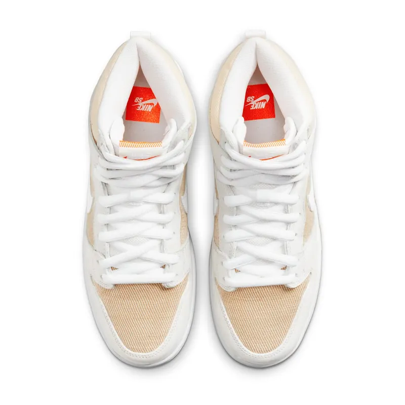 Nike SB Dunk High Unbleached Pack Orange Label Natural (DA9626-100)