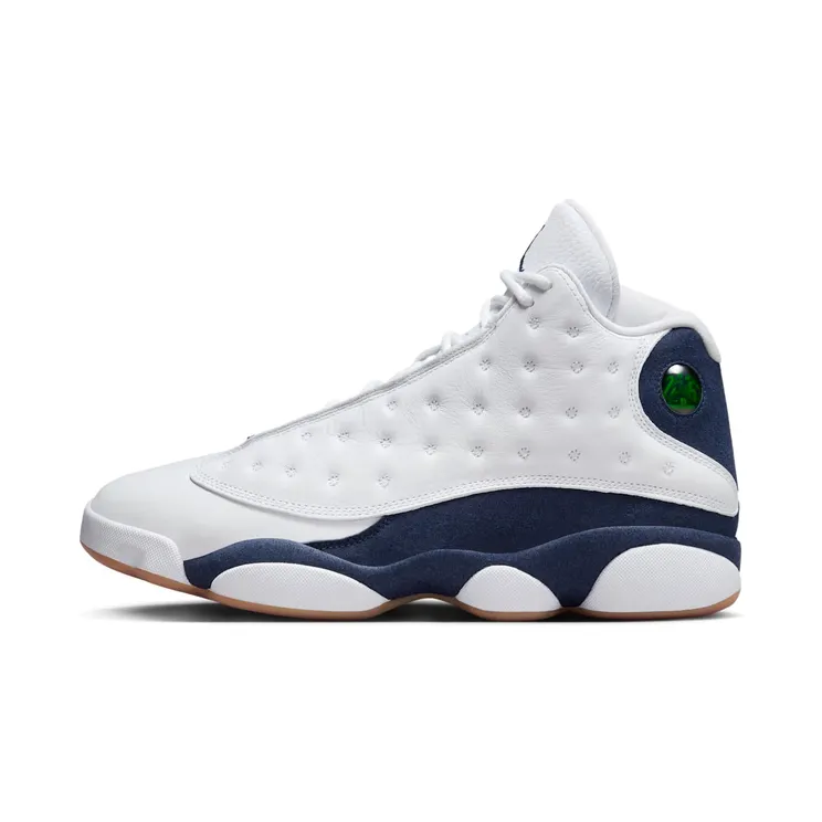 Jordan 13 Retro “White / Gum Light Brown / Midnight Navy” (414571-140)
