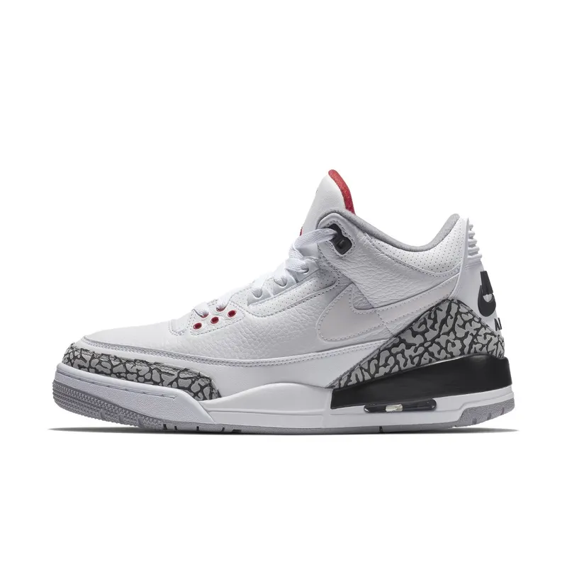 Jordan Air 3 JTH Super Bowl White/Fire Red/Black (AV6683-160)