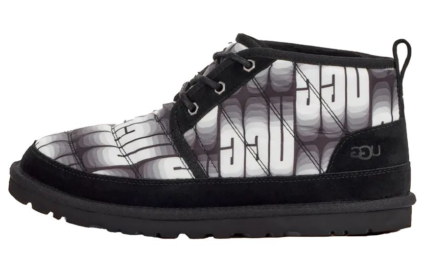 Ugg Neumel Lta Wavelength Chukka “Black/White” (1137392-BWHT)